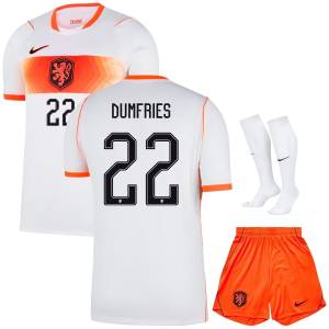 Netherlands Away Kit for Kids 2026-2027 Dumfries