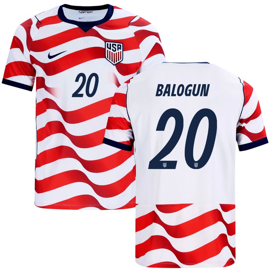 Maillot USA Domicile 2026 2027 Balogun (1)