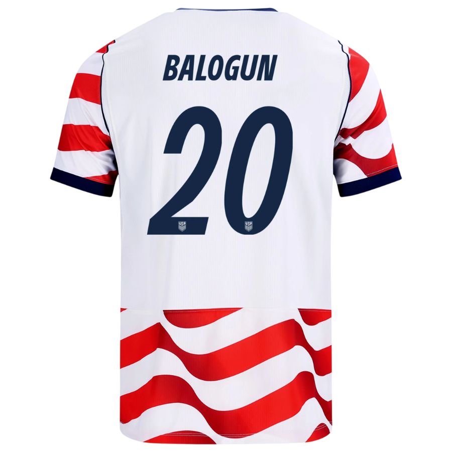 Maillot USA Domicile 2026 2027 Balogun (2)