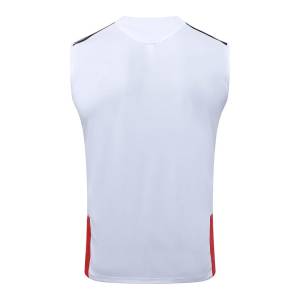 Debardeur Short Allemagne 2026 2027 Blanc Rouge (4)