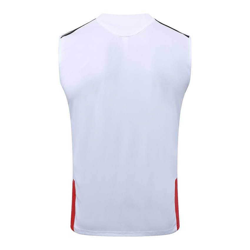 Debardeur Short Allemagne 2026 2027 Blanc Rouge (4)