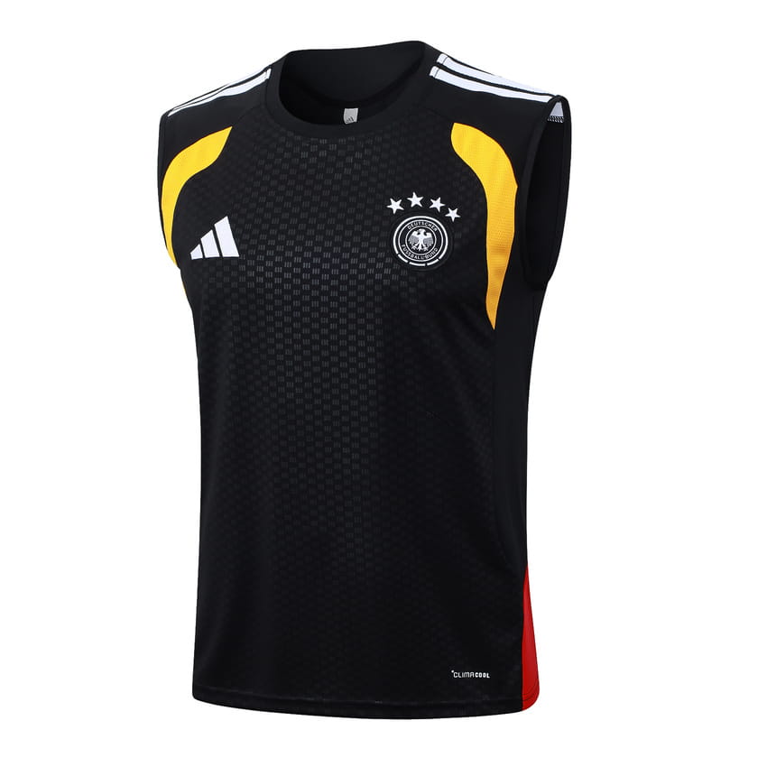 Debardeur Short Allemagne 2026 2027 Noir Rouge (3)