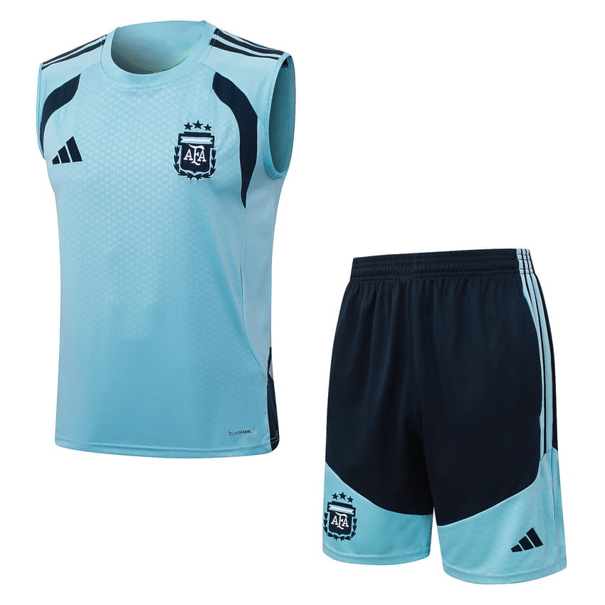 Debardeur Short Argentine 2026 2027 Bleu Ciel (1)
