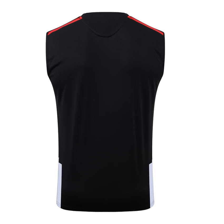 Debardeur Short Arsenal 2026 2027 Noir Rouge (2)