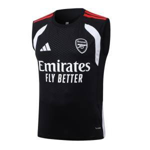 Debardeur Short Arsenal 2026 2027 Noir Rouge (3)