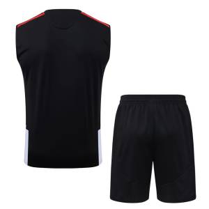 Debardeur Short Arsenal 2026 2027 Noir Rouge (4)