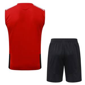Debardeur Short Arsenal 2026 2027 Rouge Clair (3)