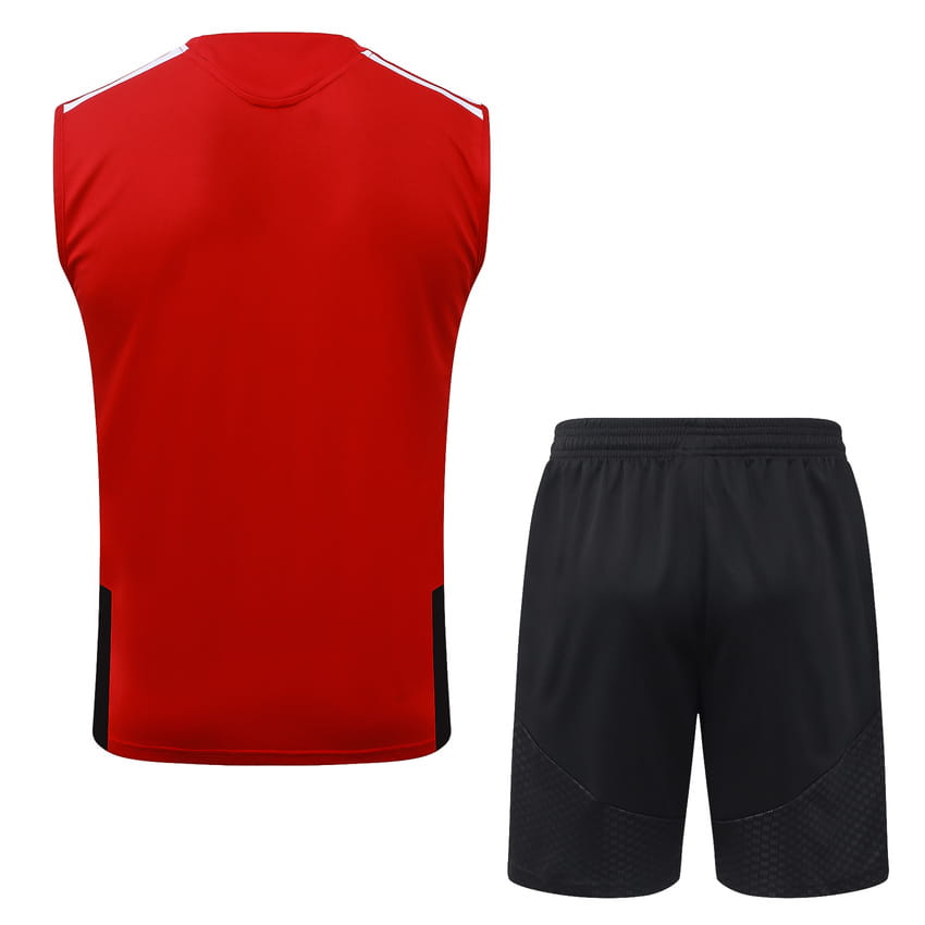 Debardeur Short Arsenal 2026 2027 Rouge Clair (3)