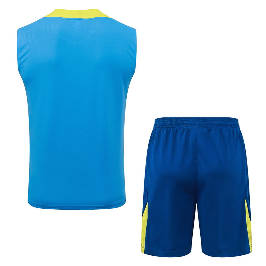 Debardeur Short Barca 2025 2026 Bleu Jaune (2)
