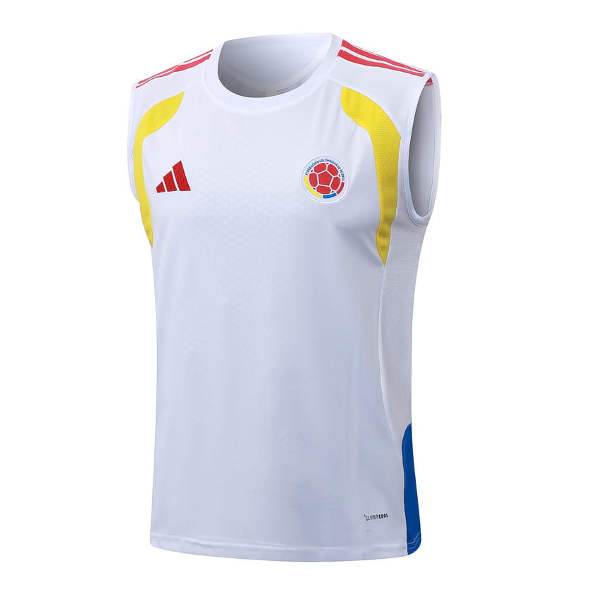 Debardeur Short Colombie 2026 2027 Blanc (3)