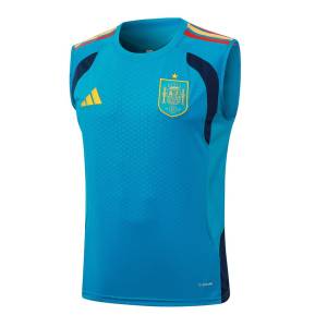 Debardeur Short Espagne 2026 2027 Bleu Clair (3)