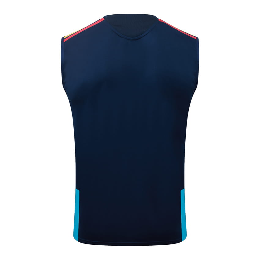 Debardeur Short Espagne 2026 2027 Bleu Sombre (3)