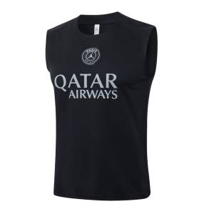 Debardeur Short PSG 2025 2026 Noir Sombre (2)