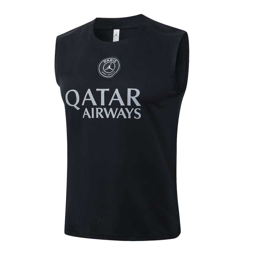 Debardeur Short PSG 2025 2026 Noir Sombre (2)