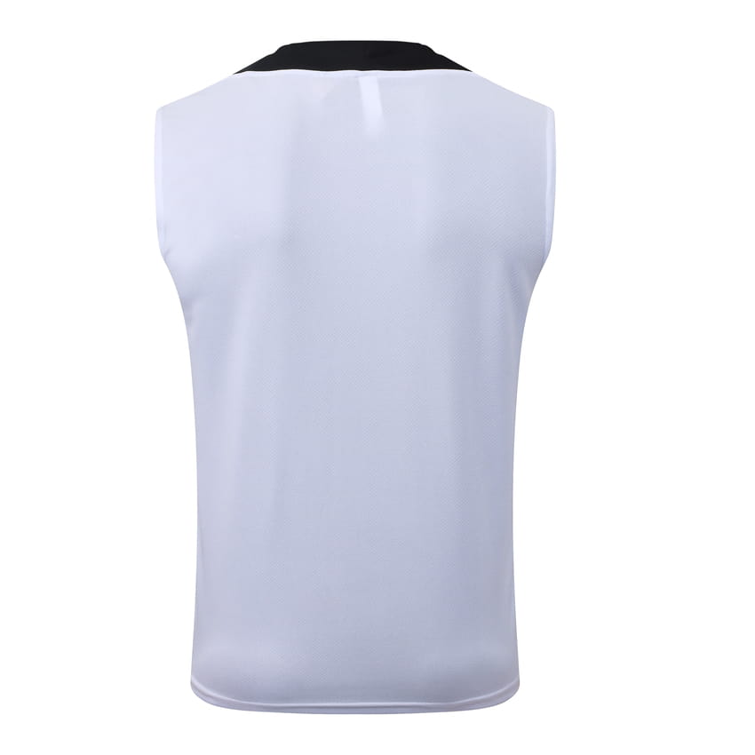 PSG 2026-2027 Tank Top and Shorts - White/Grey (4)