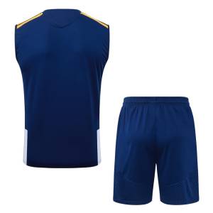 Debardeur Short Real Madrid 2026 2027 Bleu Foncé (4)