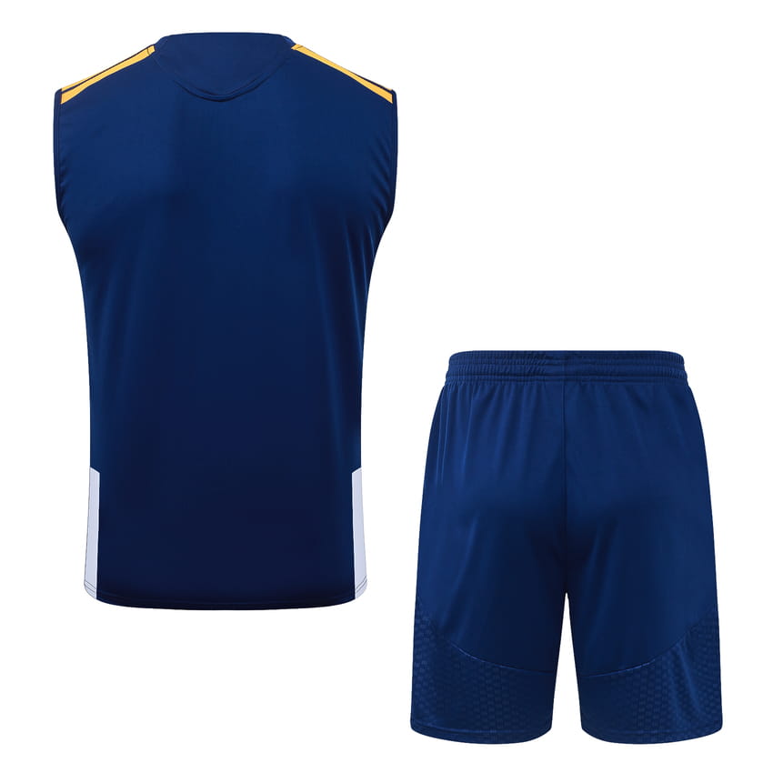 Debardeur Short Real Madrid 2026 2027 Bleu Foncé (4)
