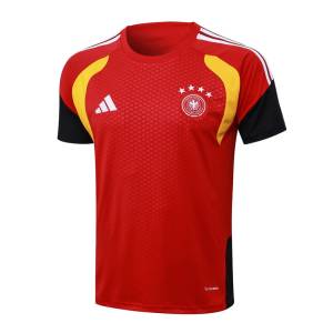 Ensemble Maillot Short Allemagne 2026 2027 Rouge Noir (2)