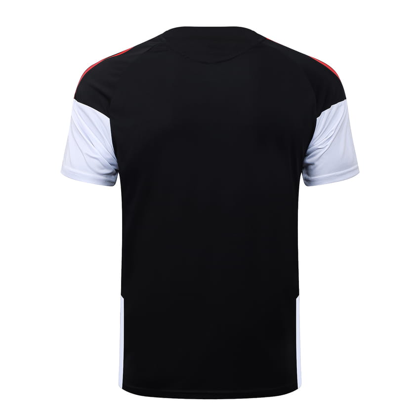 Ensemble Maillot Short Arsenal 2026 2027 Noir Rouge (4)