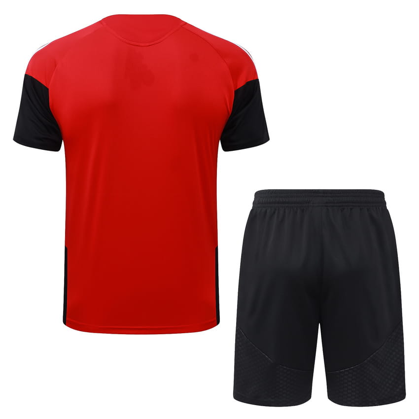 Ensemble Maillot Short Arsenal 2026 2027 Rouge Clair (4)