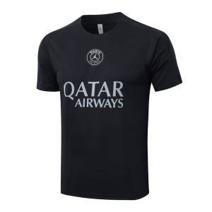 Ensemble Maillot Short PSG 2025 2026 Noir Sombre (2)
