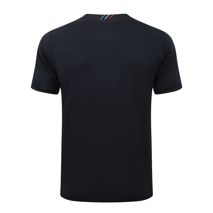 Ensemble Maillot Short PSG 2025 2026 Noir Sombre (3)