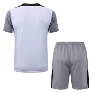 Ensemble Maillot Short PSG 2026 2027 Blanc Gris (2)