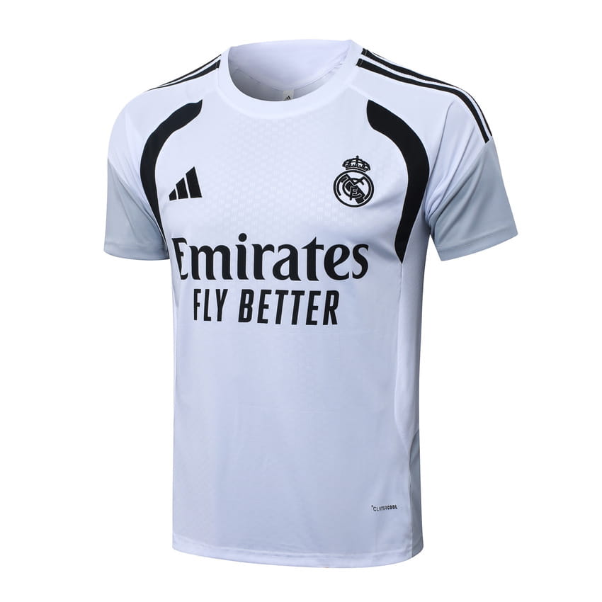 Ensemble Maillot Short Real Madrid 2025 2026 Blanc Eclatant (2)