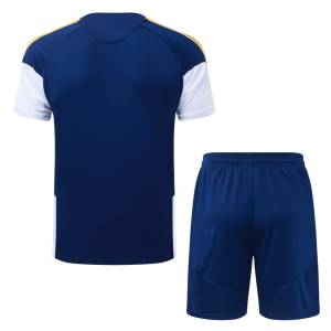 Ensemble Maillot Short Real Madrid 2026 2027 Bleu Foncé (3)