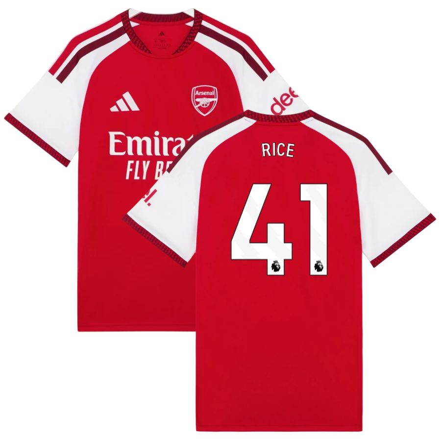 Maillot Arsenal Domicile 2026 2027 Rice (1)