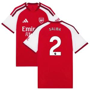 Arsenal Home Shirt 2026 2027 Saliba (1)