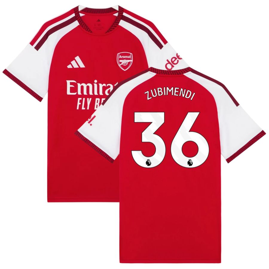 Maillot Arsenal Domicile 2026 2027 Zubimendi (1)