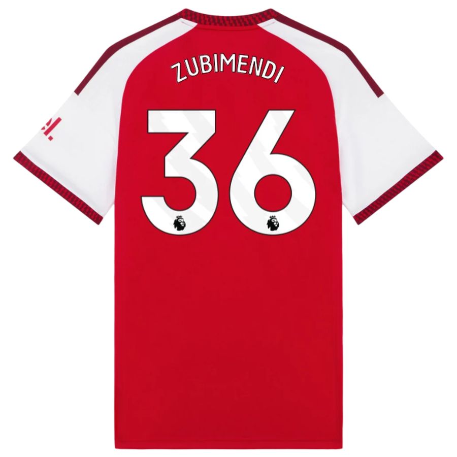 Maillot Arsenal Domicile 2026 2027 Zubimendi (2)