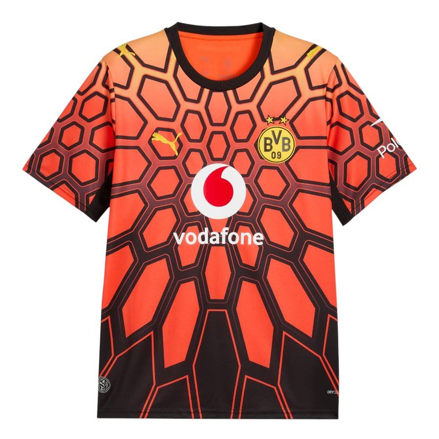 Maillot BVB Dortmund Orange Gardien 2026 2027 (1)
