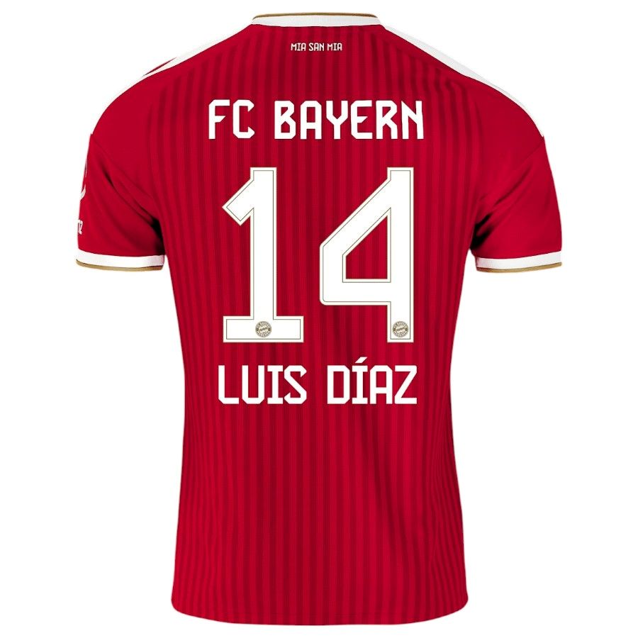 Maillot Bayern Munich Domicile 2026 2027 Luis Diaz (2)