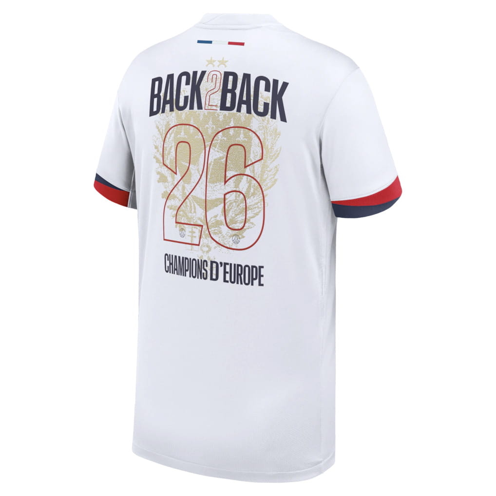 Maillot Enfant PSG Exterieur 2 étoiles Champions D’Europe 26 (2)