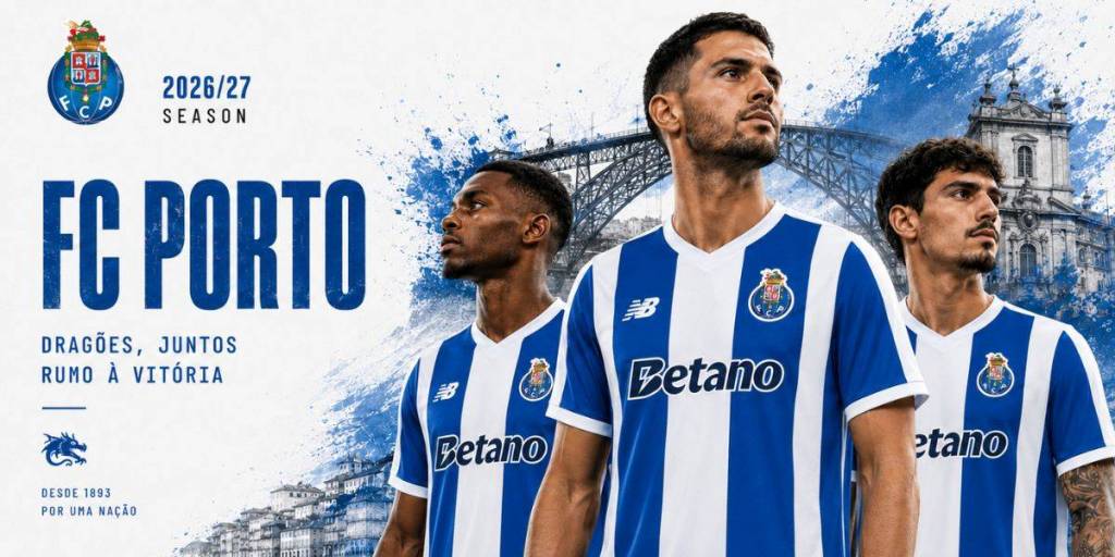 Maillot FC PORTO Domicile 2026 2027