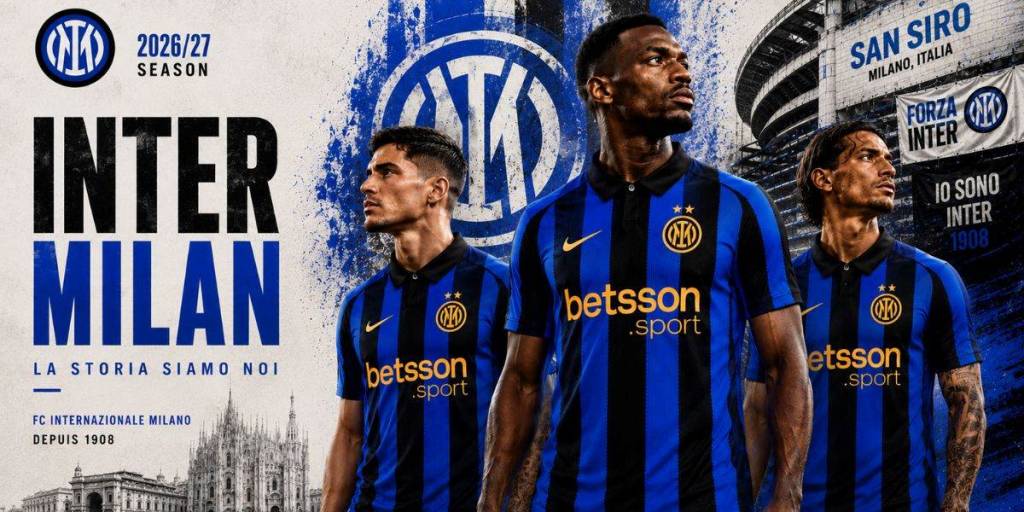 Maillot Inter Milan Domicile 2026 2027