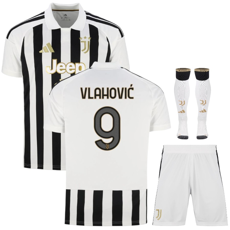 Maillot Juventus Kit Enfant Domicile 2026 2027 Vlahovic