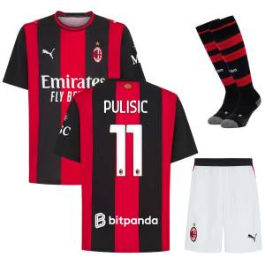 Maillot Kit Enfant Milan AC Domicile 2026 2027 Pulisic
