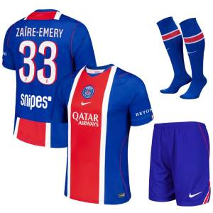 Maillot Kit Enfant PSG Domicile 2026 2027 Zaire Emery