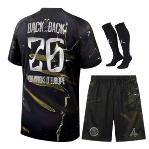 Maillot Kit Enfant PSG Jordan Night 2025 2026 2 étoiles Champion 26