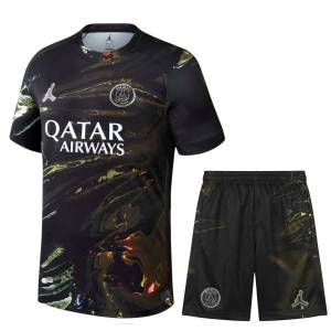 PSG Jordan Night 2025/2026 Kinder-Trikotset, 2-Sterne-Champion, Größe 26