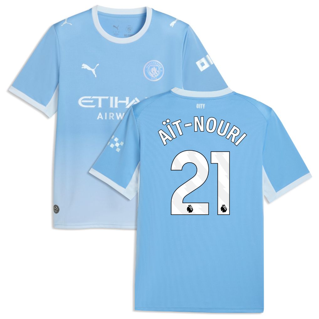 Maillot Manchester City Domicile 2026 2027 Ait Nouri (1)
