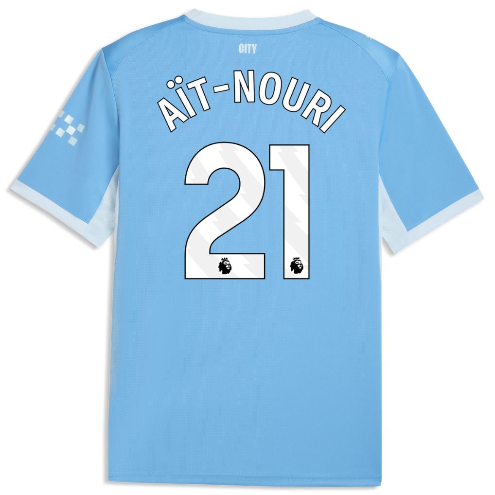 Maillot Manchester City Domicile 2026 2027 Ait Nouri (2)