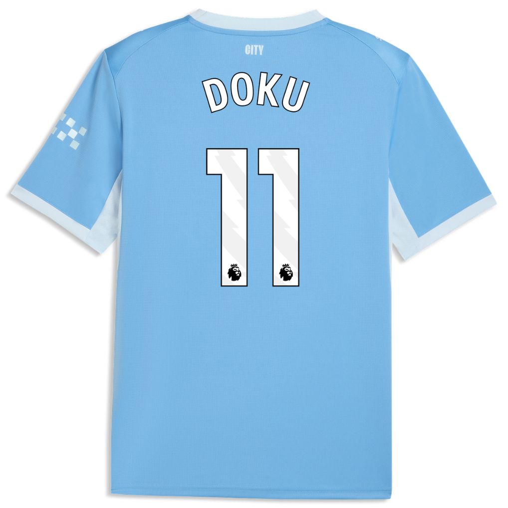 Maillot Manchester City Domicile 2026 2027 Doku (2)