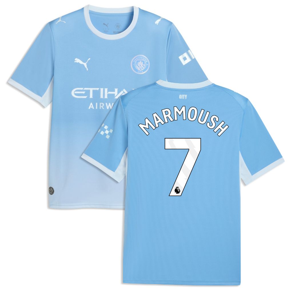 Maillot Manchester City Domicile 2026 2027 Marmoush (1)