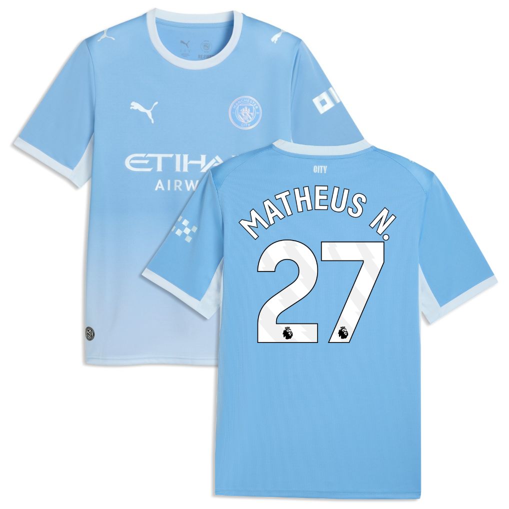 Maillot Manchester City Domicile 2026 2027 Matheus Nunes (1)