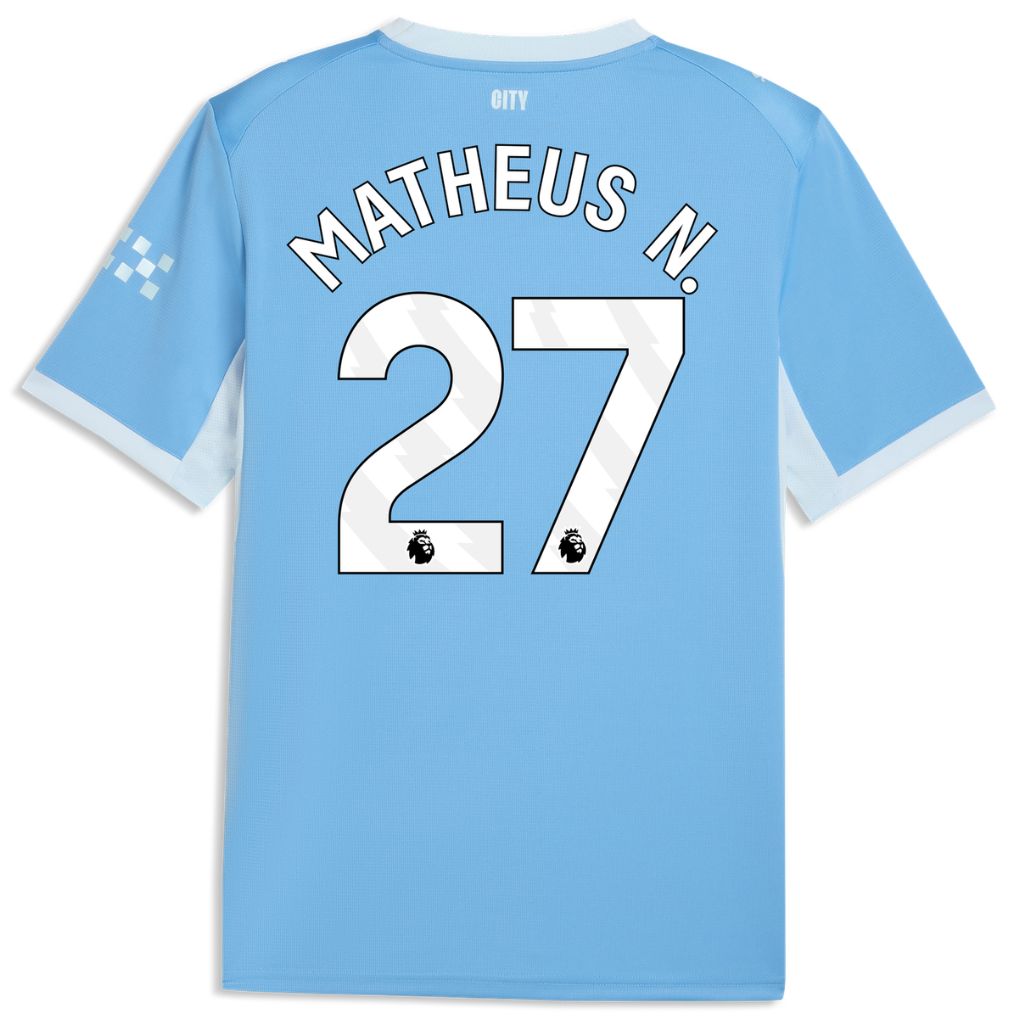 Maillot Manchester City Domicile 2026 2027 Matheus Nunes (2)