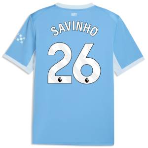Maillot Manchester City Domicile 2026 2027 Savinho (2)
